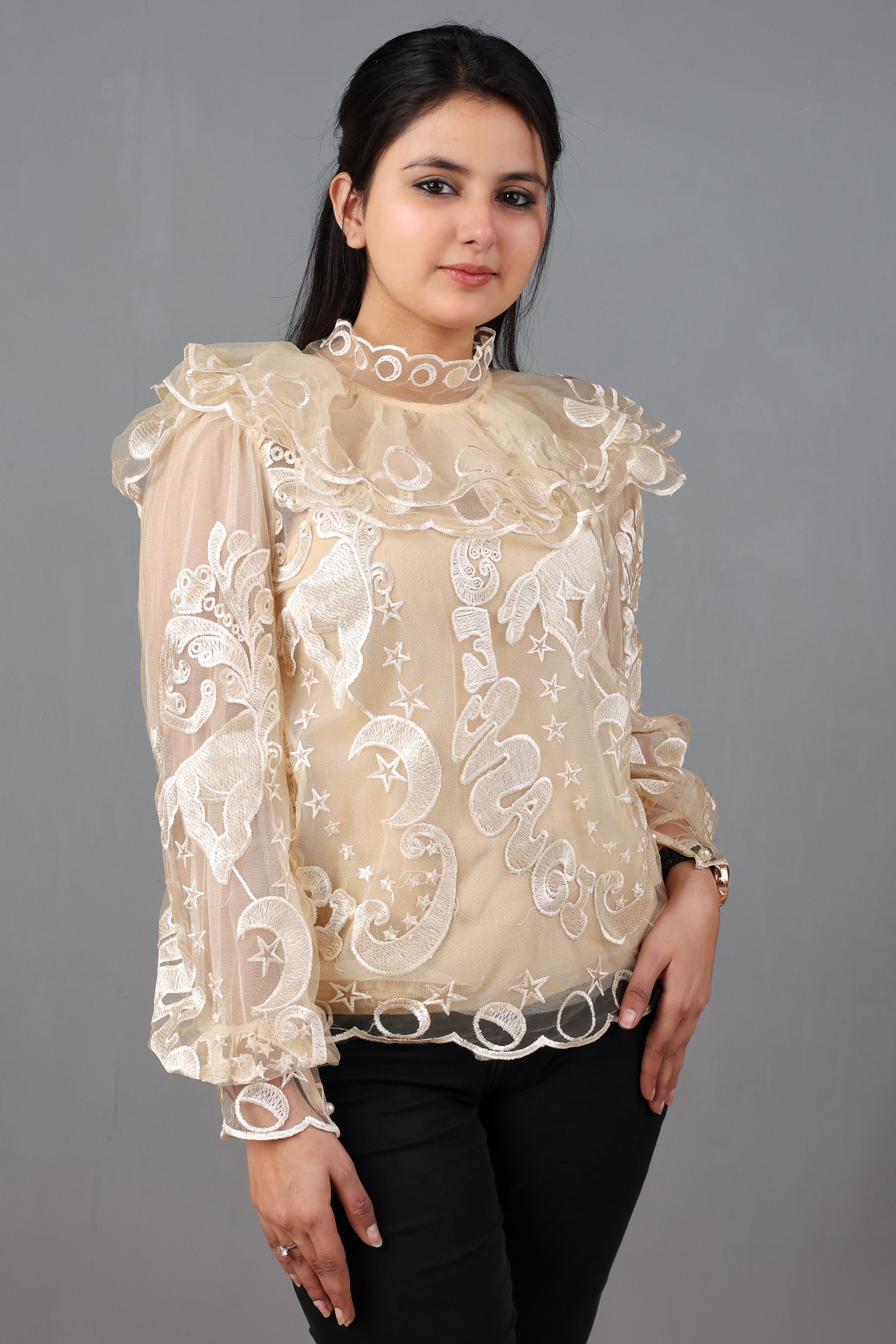 Elegancy formal top