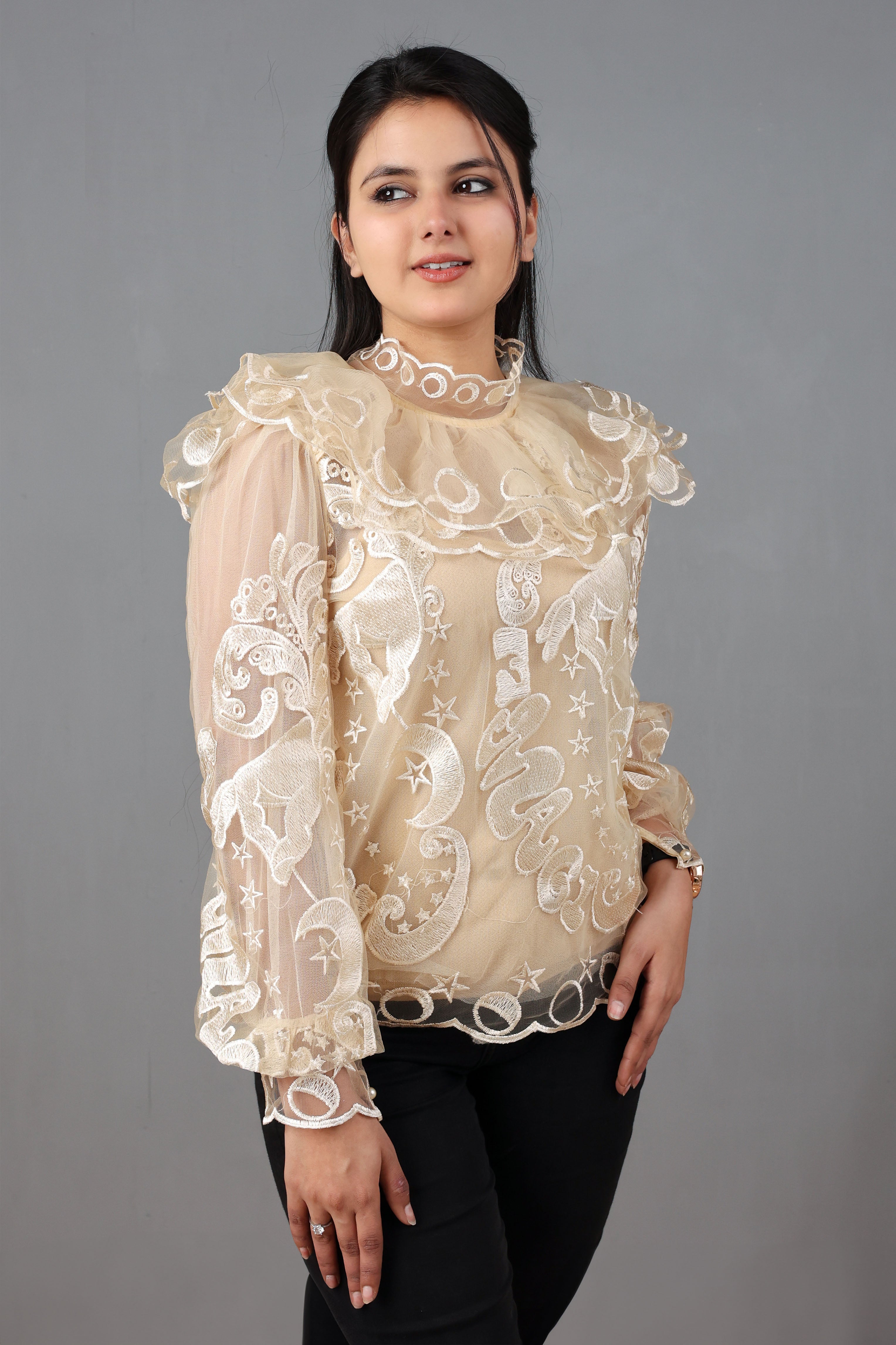 Elegancy formal top
