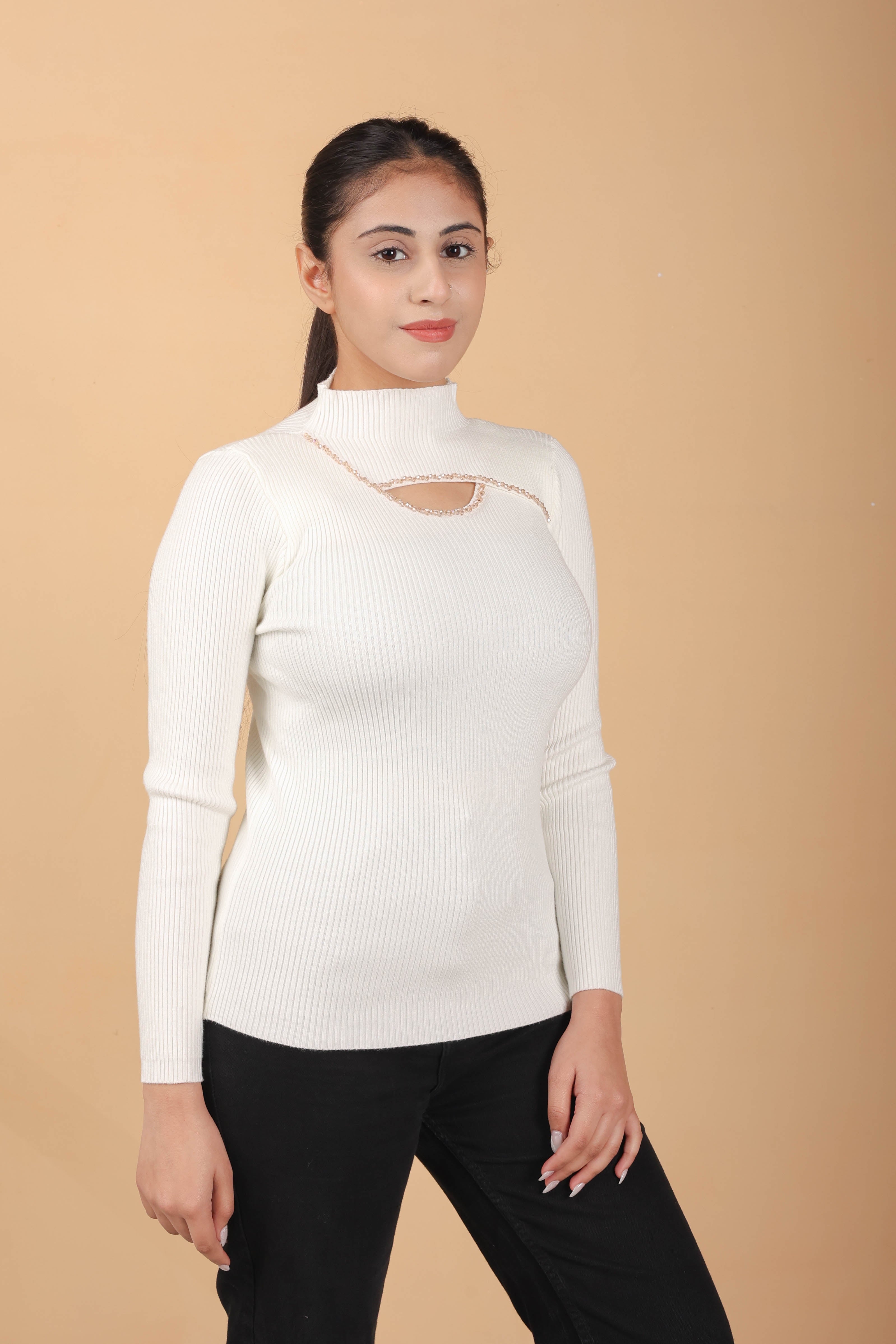 sequence t-neck top