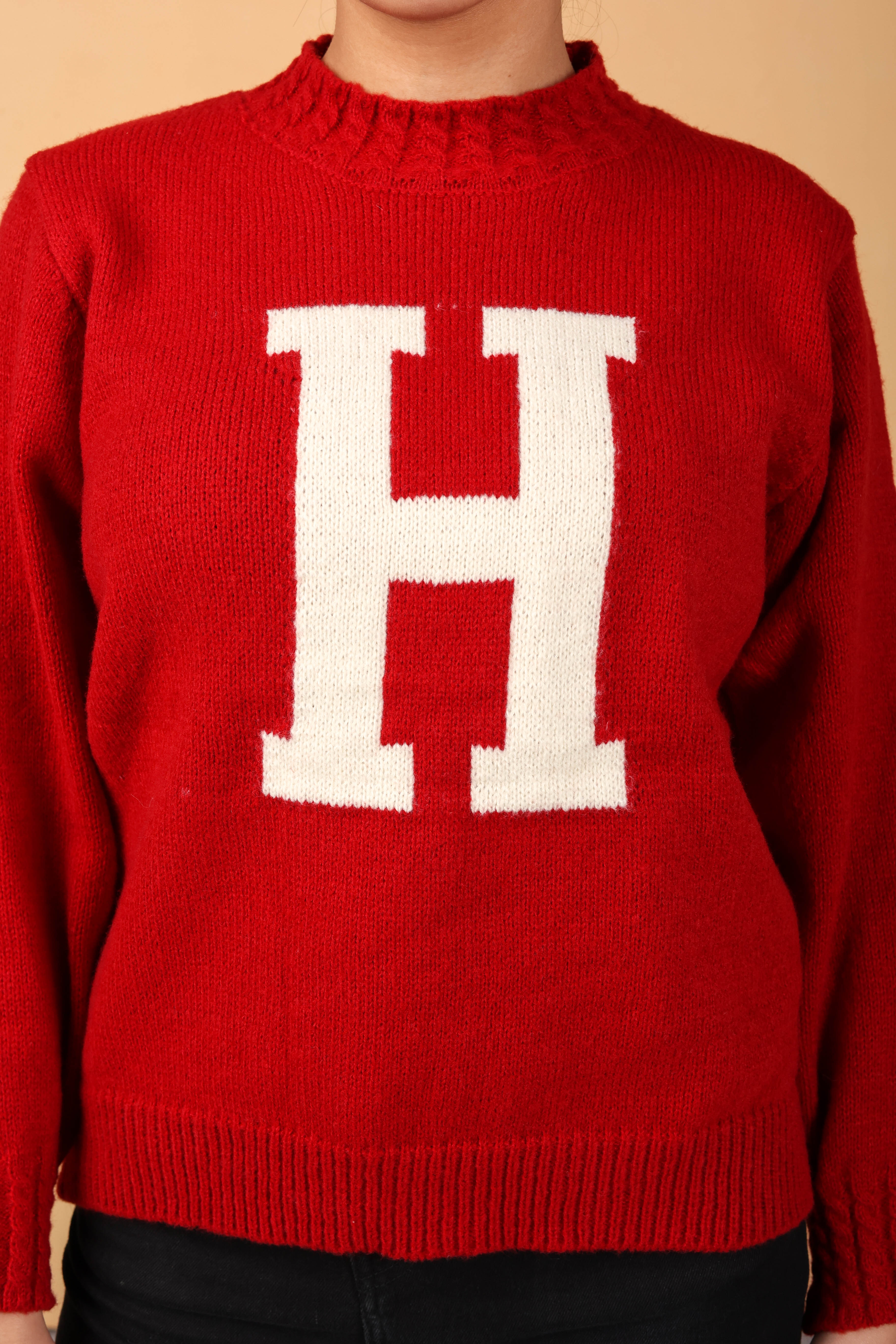 H-logo woollen top