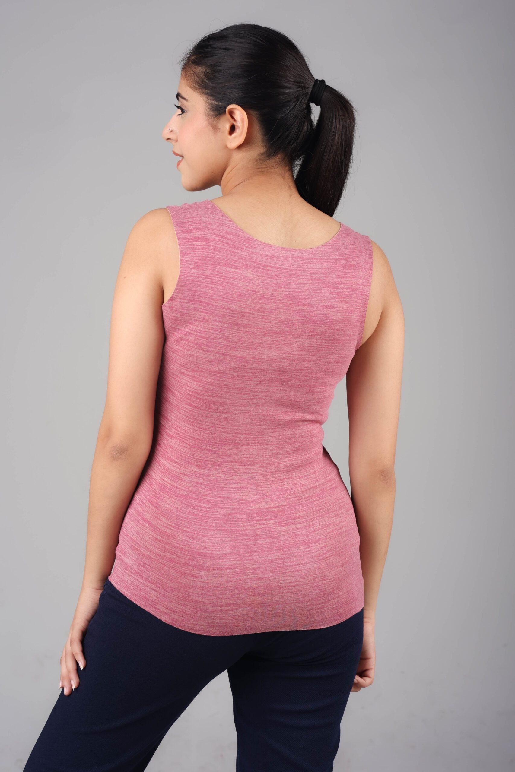 Dry-Fit Tank Top with Fur Inside (Hot Pink) Elevate Your Workout